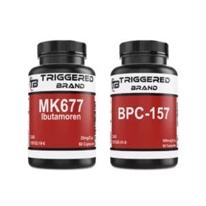 MK677 25mg/cap 60 Capsules & BPC-157 500mcg/cap 60 Capsules – Bundle